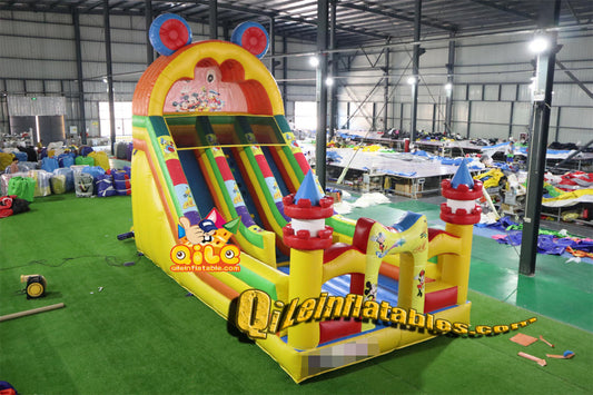 qile-7020  inflatable dry slide