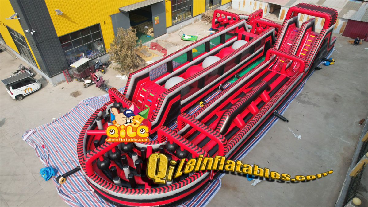 qile-8002 qile  new design  inflatable big obstacle