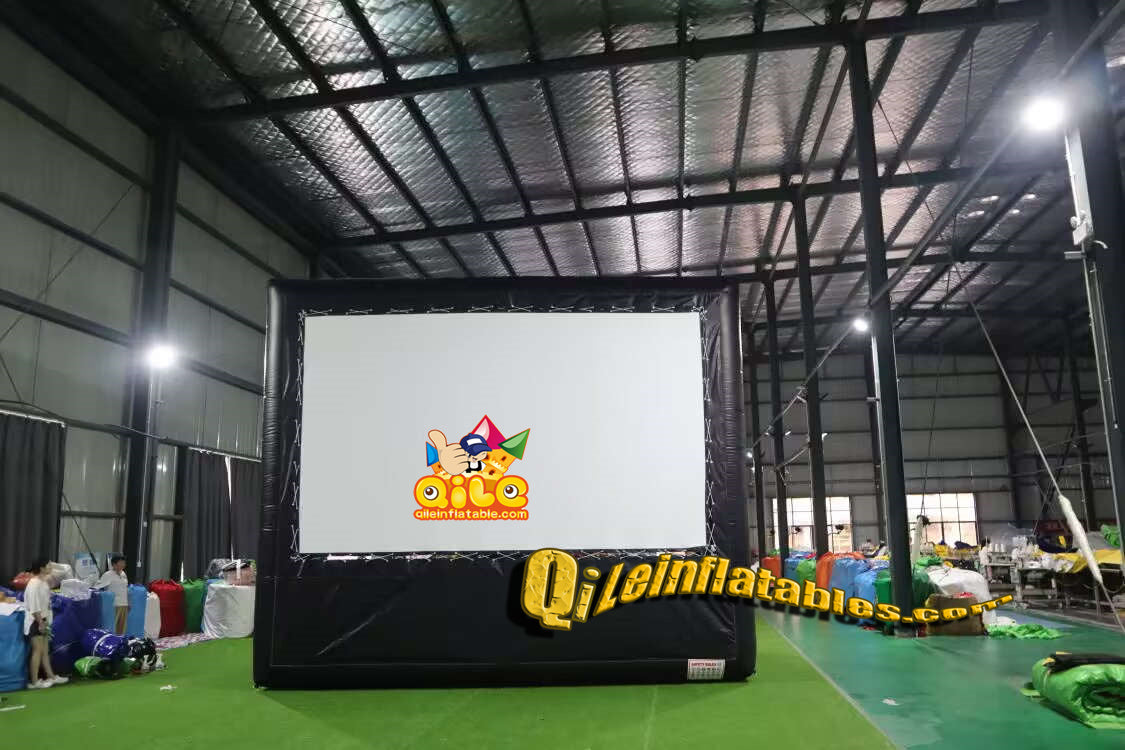 qile-4019 inflatable move screen