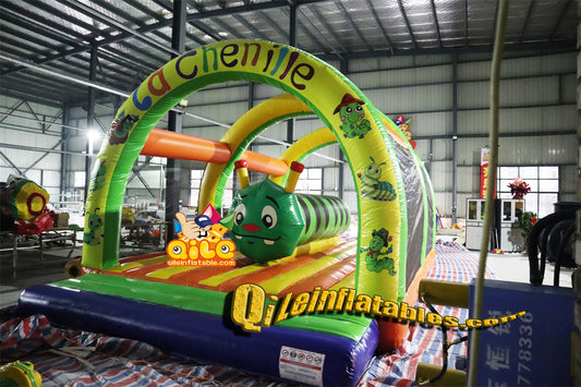 qile-5004 inflatable Cycling Caterpillar games