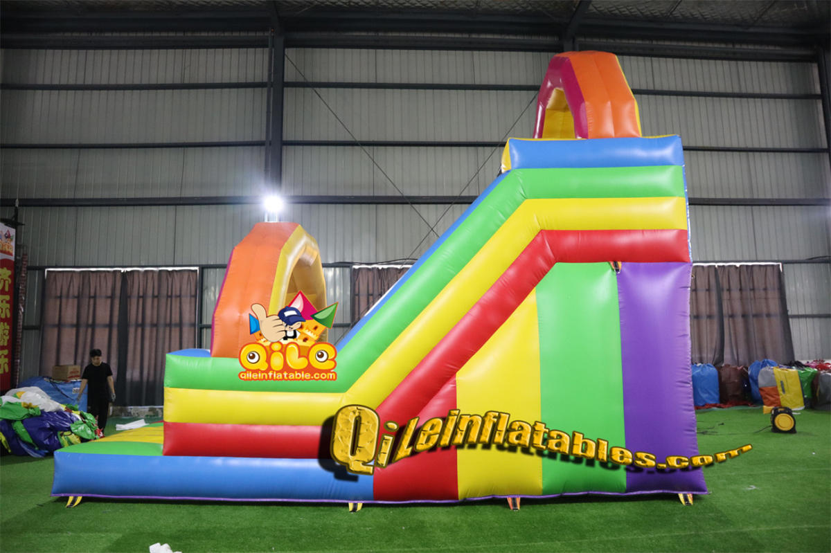 qile-7040 inflatable dry slide