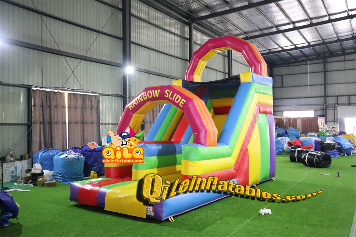 qile-7040 inflatable dry slide