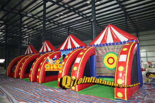 qile-5005 inflatable games 4 in 1 Mixed games