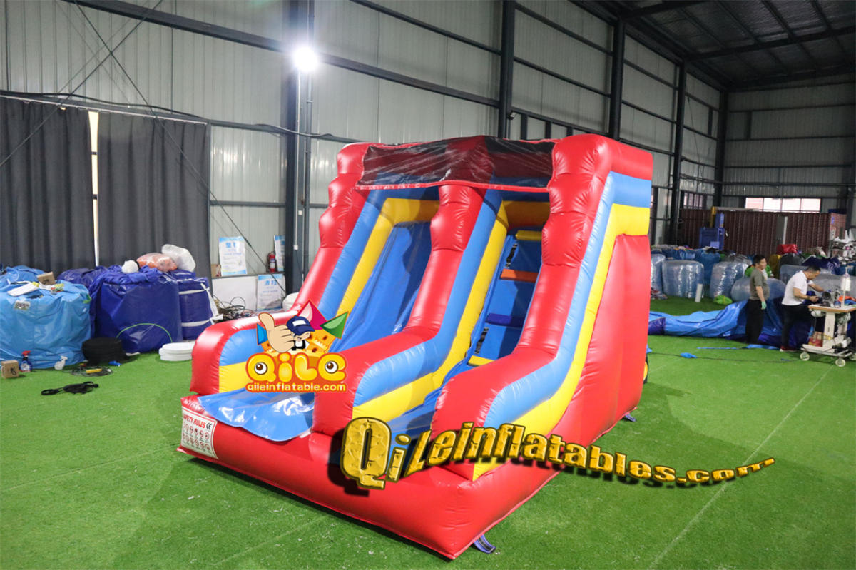 qile-7066  inflatable dry slide