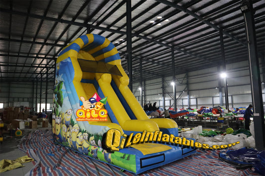 qile-7006  inflatable dry slide