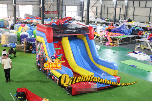 qile-7070  inflatable dry slide