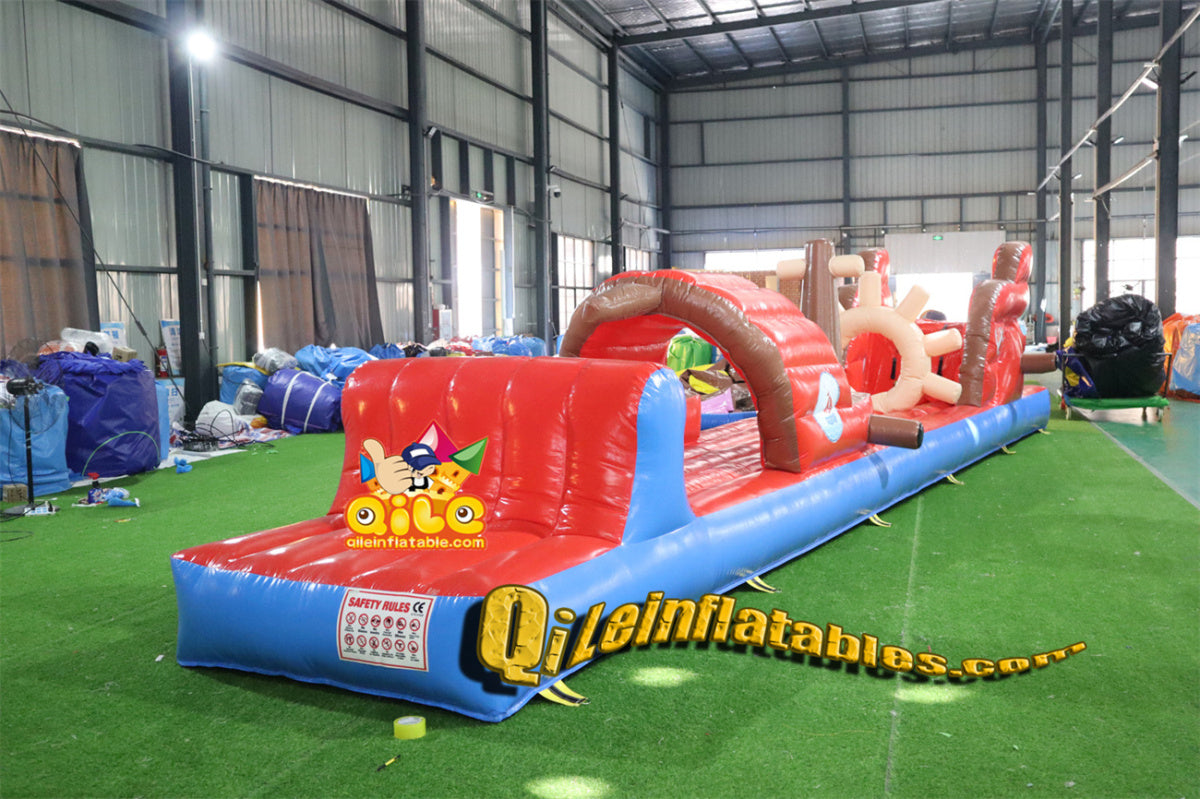 good-A009  Inflatable water obstacle course