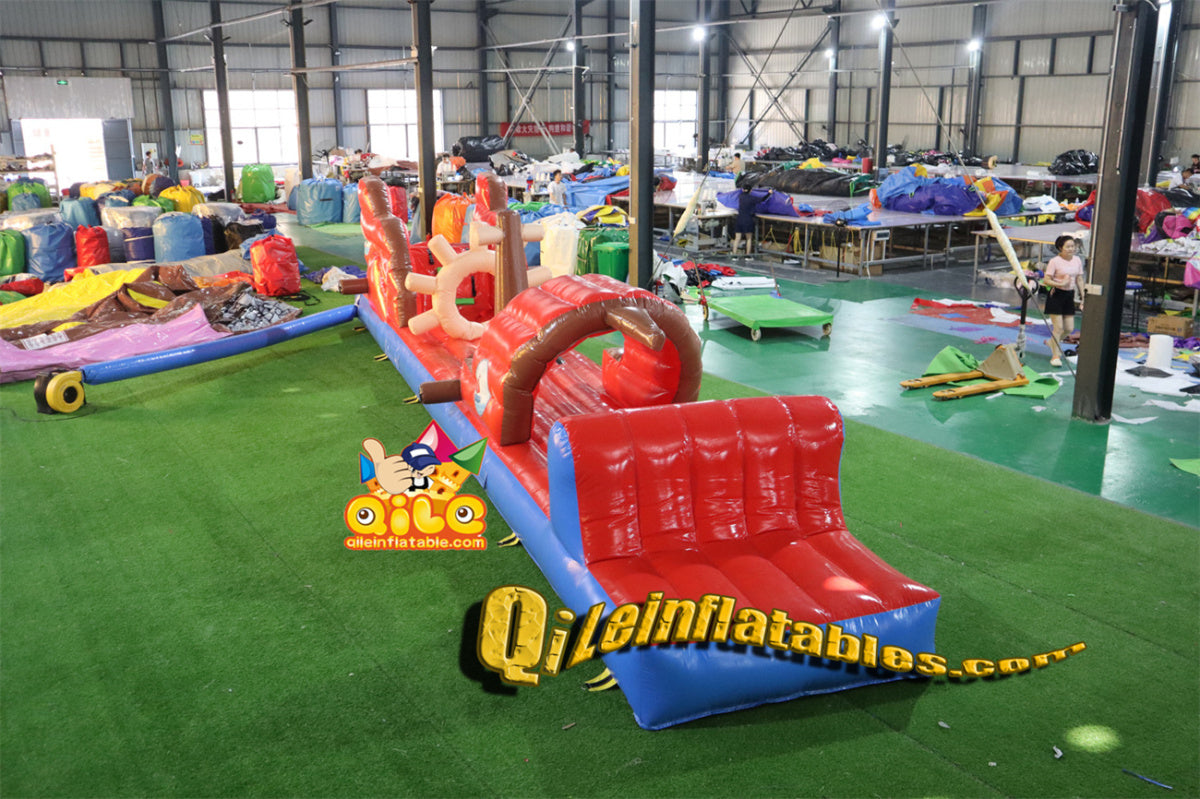 good-A009  Inflatable water obstacle course