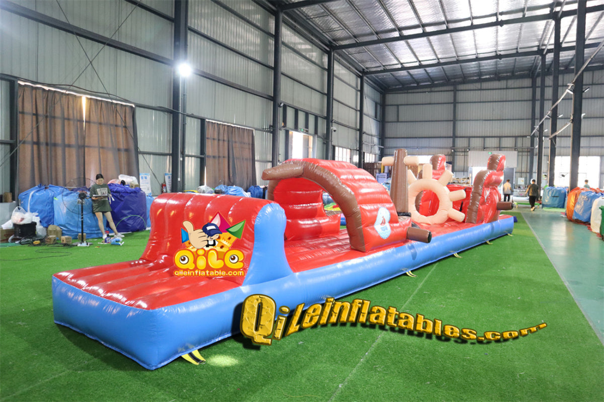 good-A009  Inflatable water obstacle course