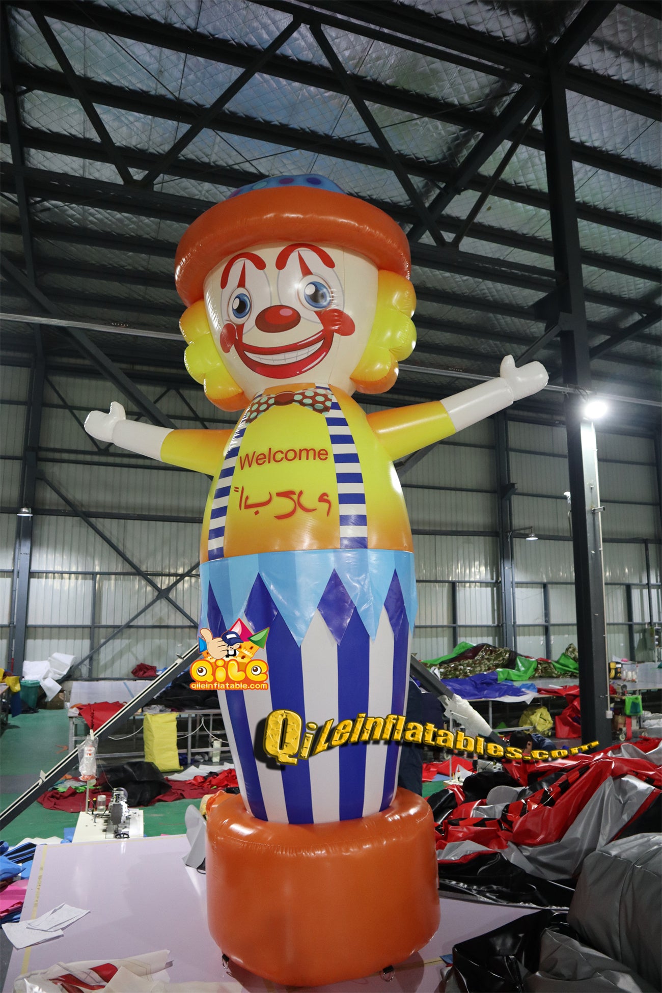 qile-4014 inflatable cartoon Clown