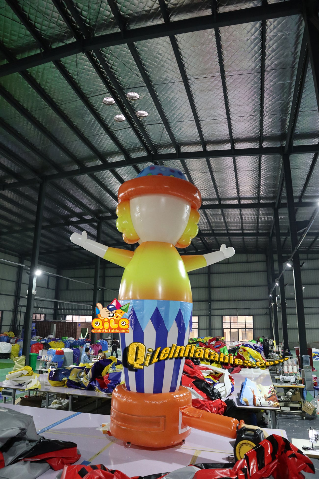 qile-4014 inflatable cartoon Clown