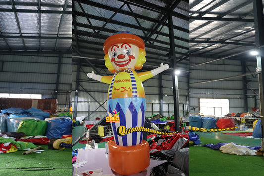 qile-4014 inflatable cartoon Clown