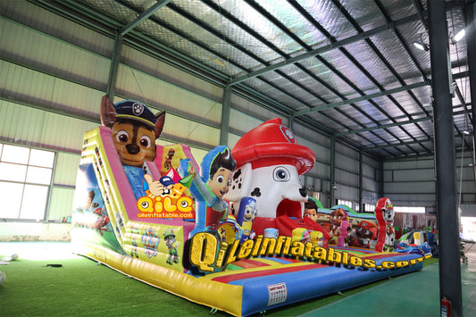 qile-3005 PAW Patrol inflatable fun playground