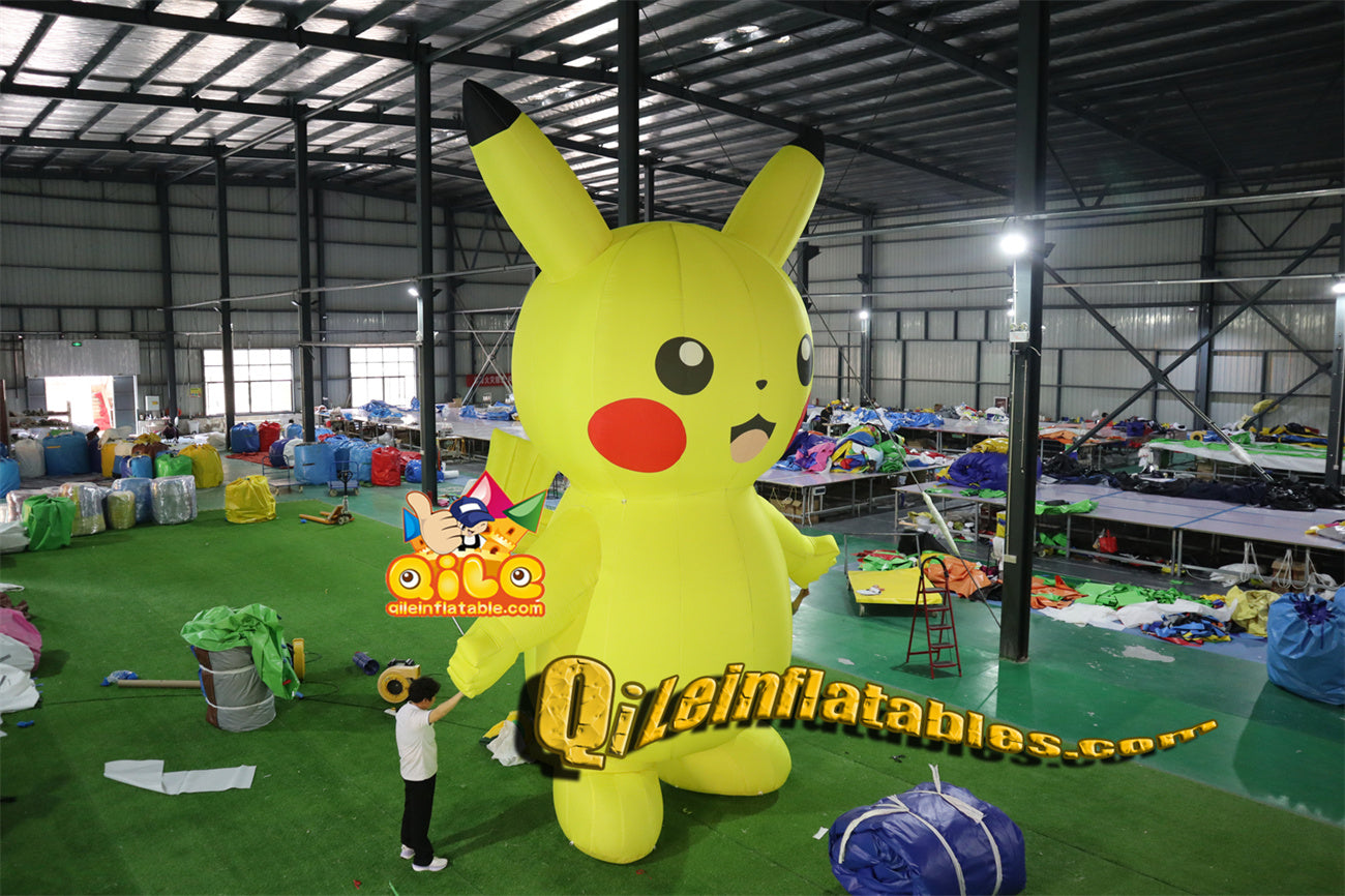 qile-4020 inflatable Pikachu cartoon