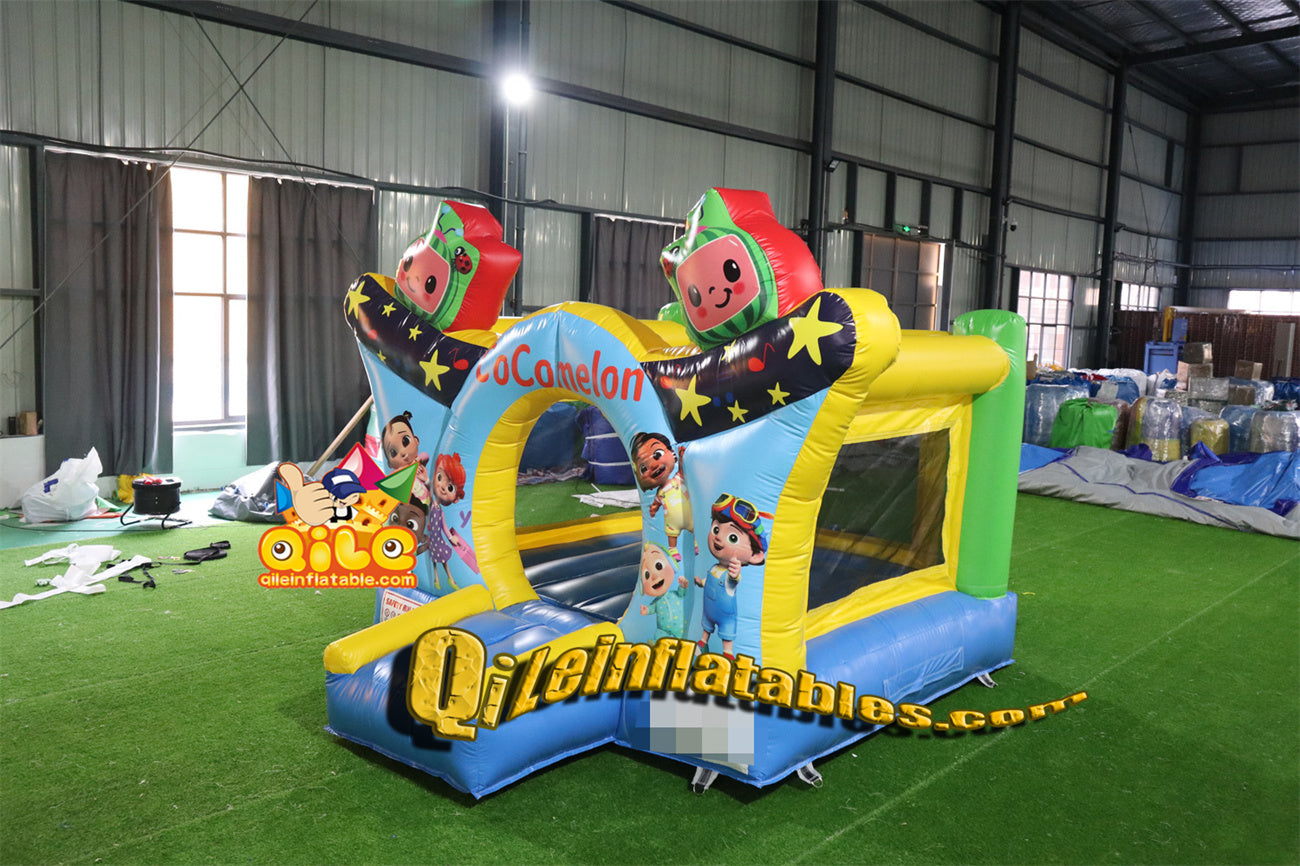 qile-2016 nimi  inflatable  castle   for sales