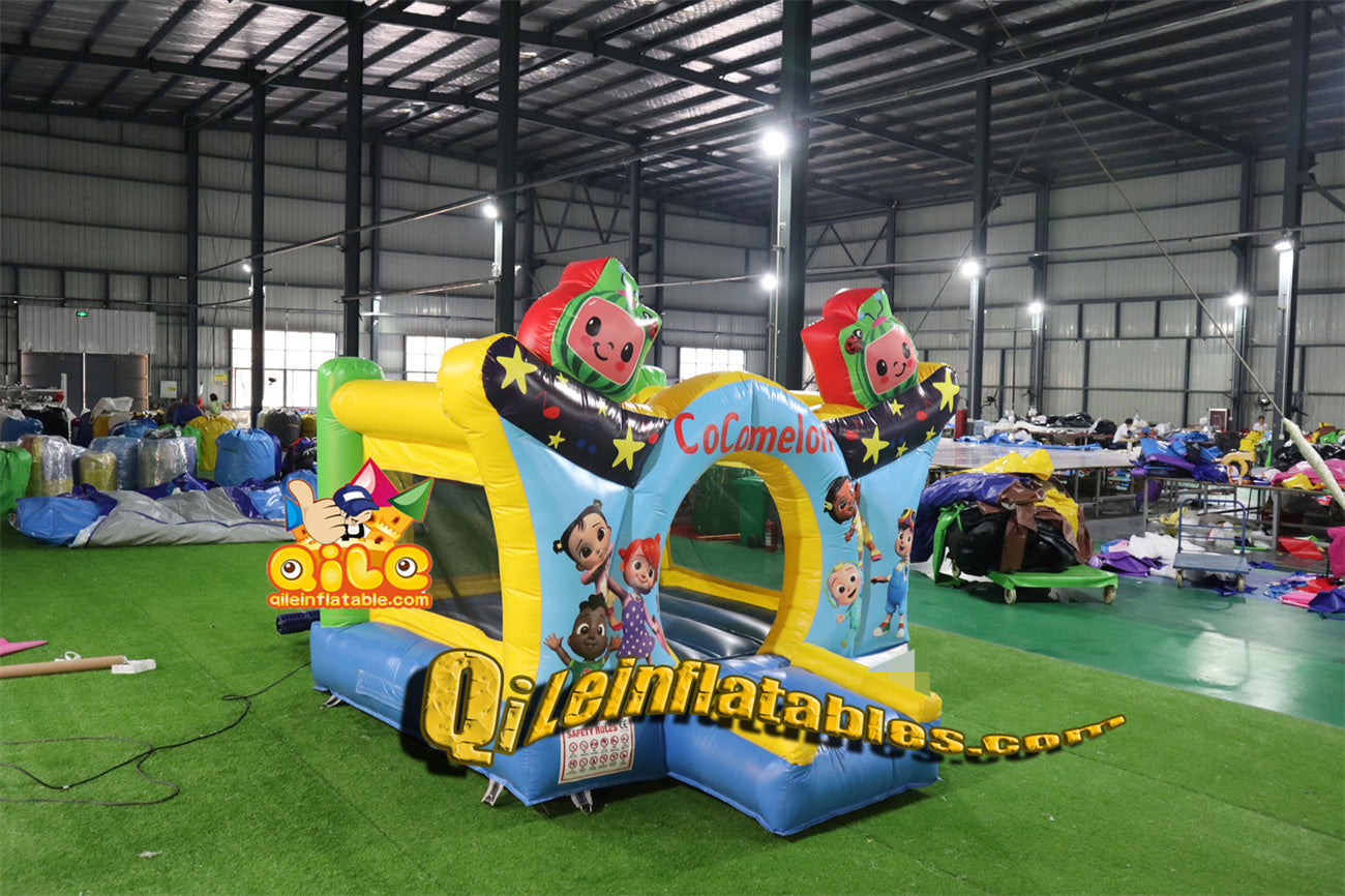 qile-2016 nimi  inflatable  castle   for sales