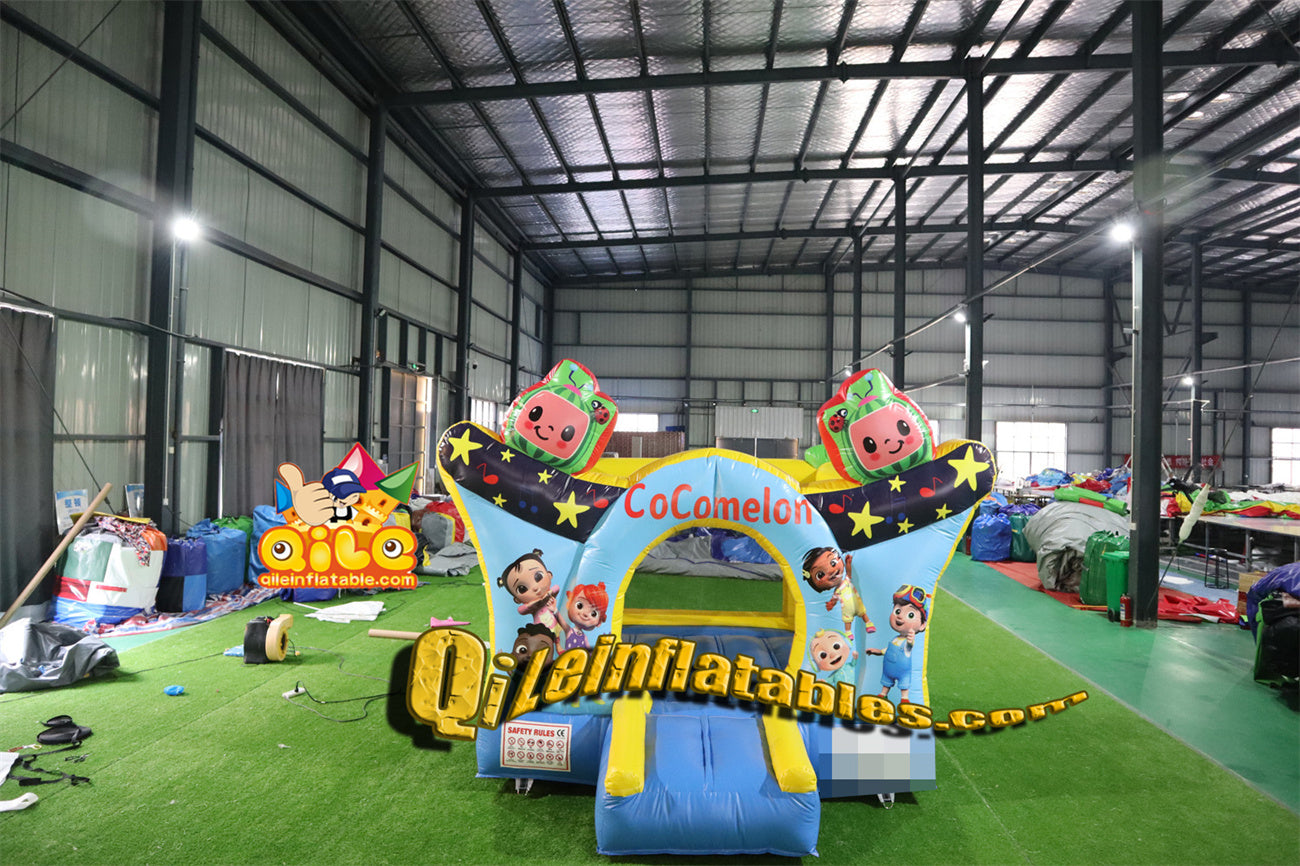 qile-2016 nimi  inflatable  castle   for sales