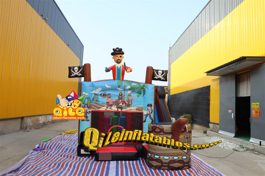 qile-2034  inflatable Pirate Ship combo  for sales